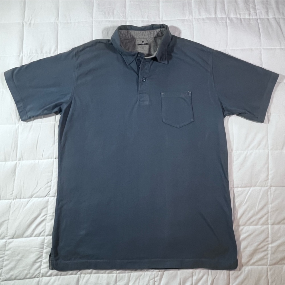 Woolrich Men's Polo Shirt - Slate Blue
